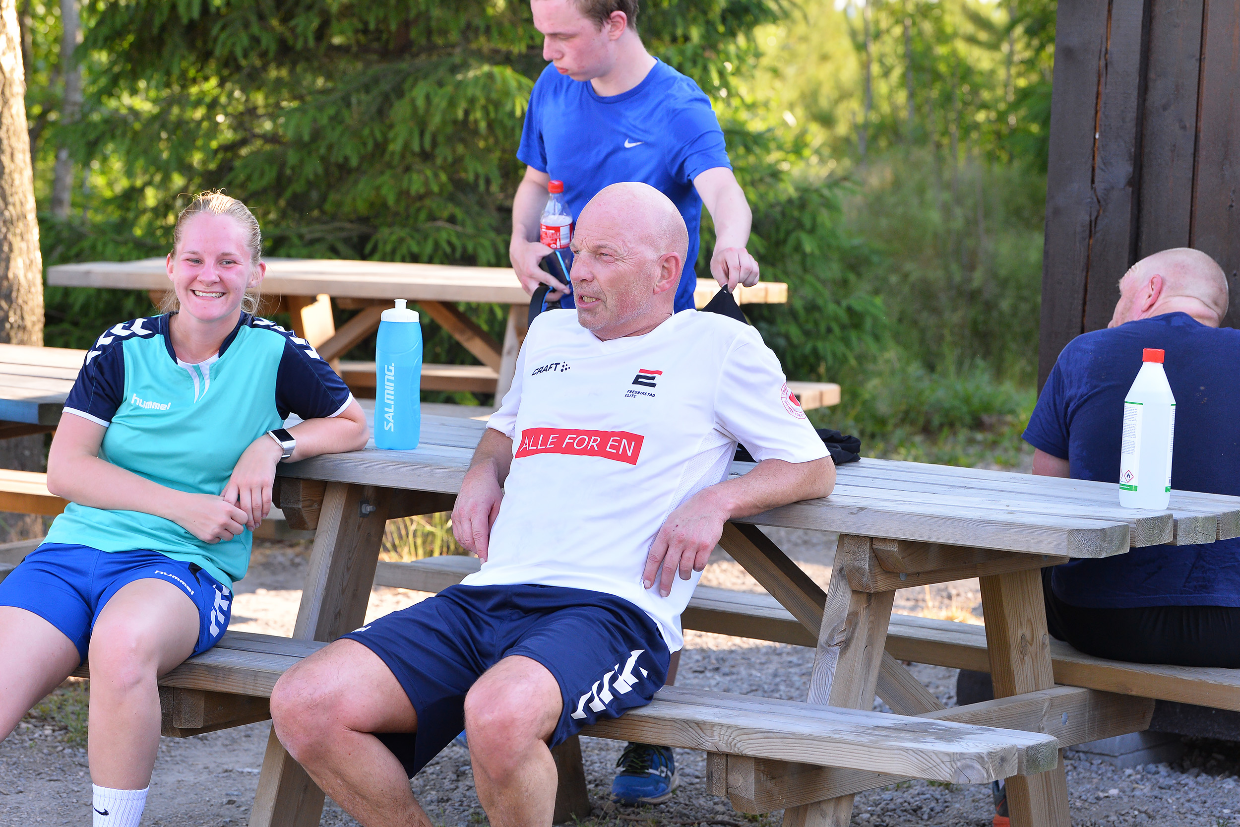 En flott sommerkveld i Kalnesskogen