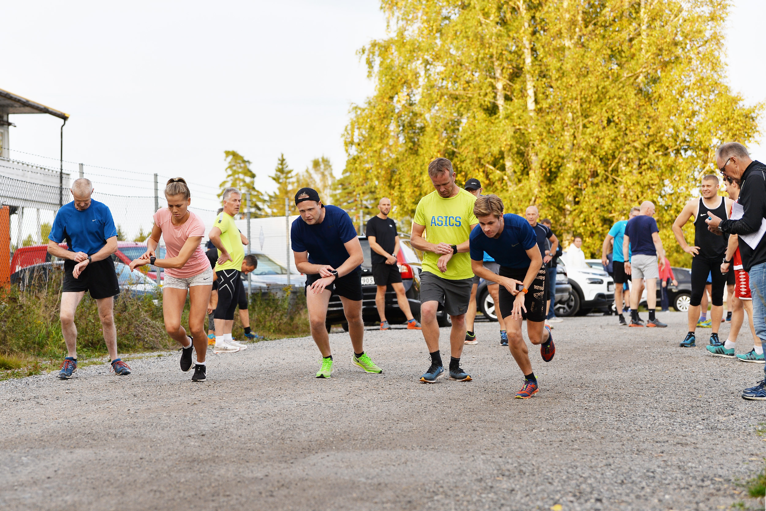 Varmen kom til årets første løp