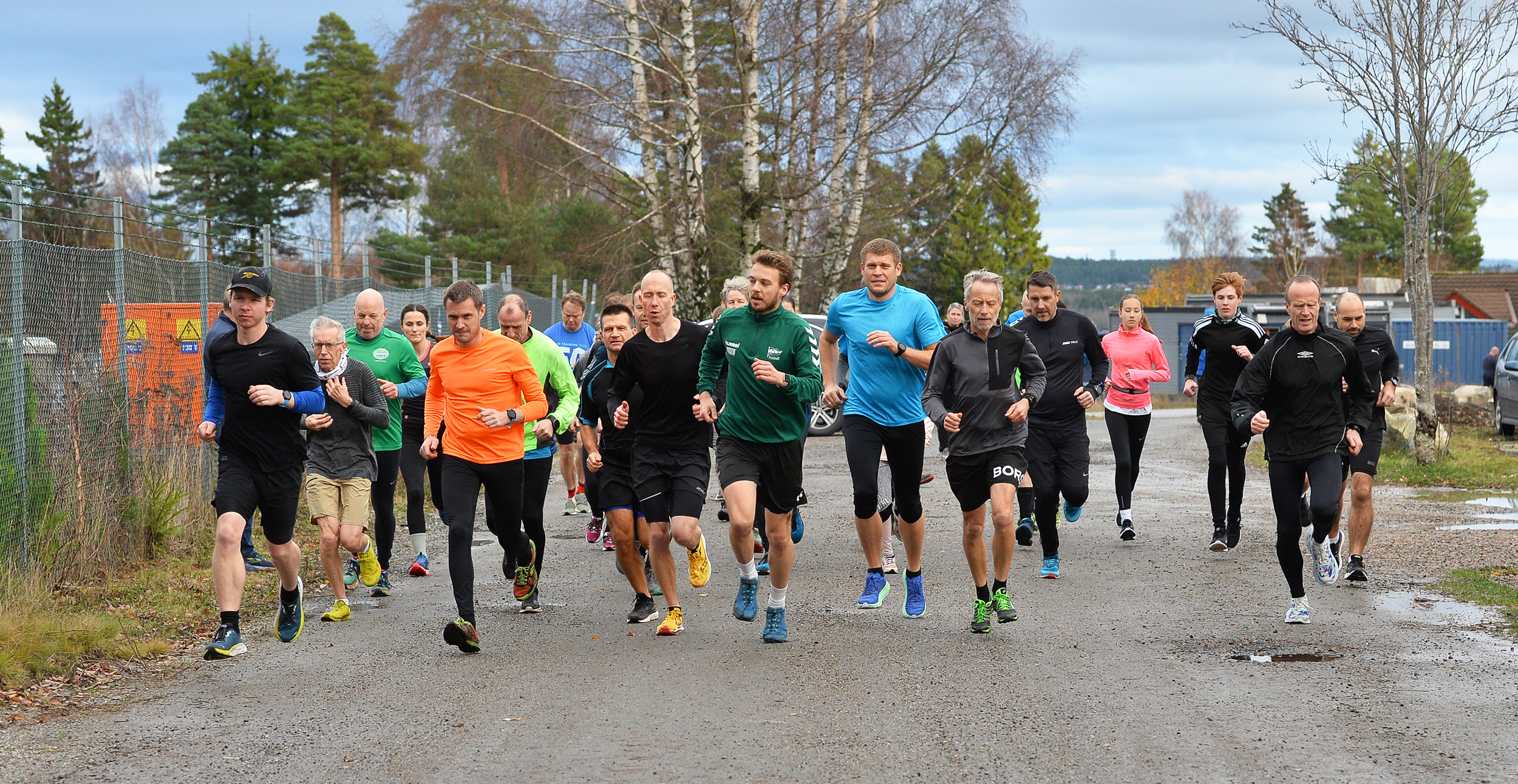 Lørdagsløp i strålende høstvær